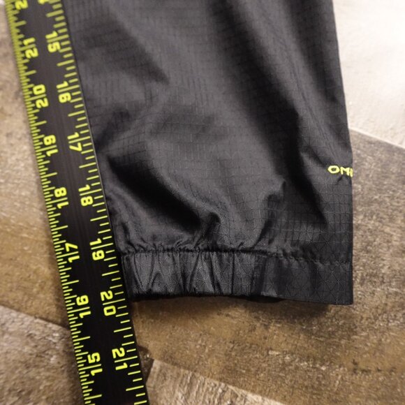 Columbia Windy Explorer Jacket Boys’ Large Black Omni-Shield Hooded Windbreaker - Picture 7 of 12